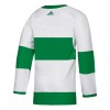 Miehille NHL Toronto Maple Leafs Pelipaita Custom St Pats Adidas Valkoinen Authentic